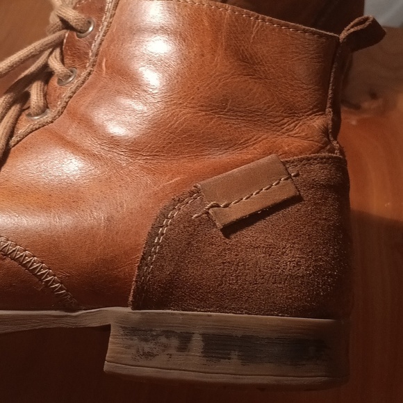 Bullboxer Men's Brown Leather Boots Size 12 - Picture 5 of 16